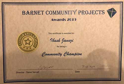 Community Champion Award