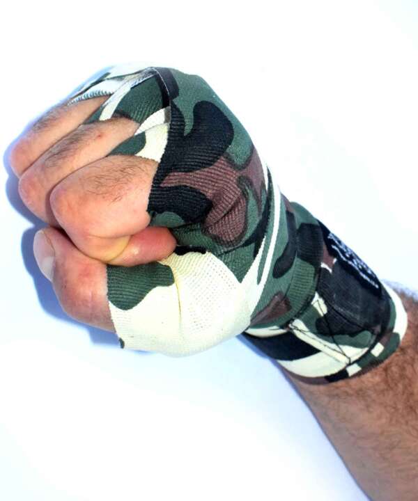 Green Camo Boxing Wraps