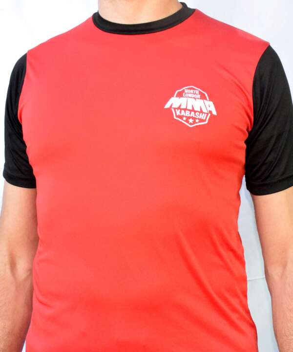 MMA Red Training Top