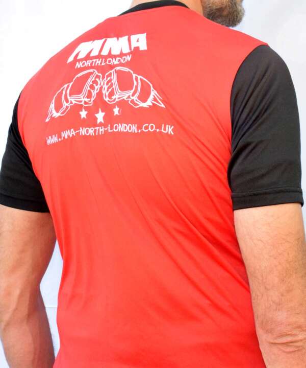 MMA Red Training Top