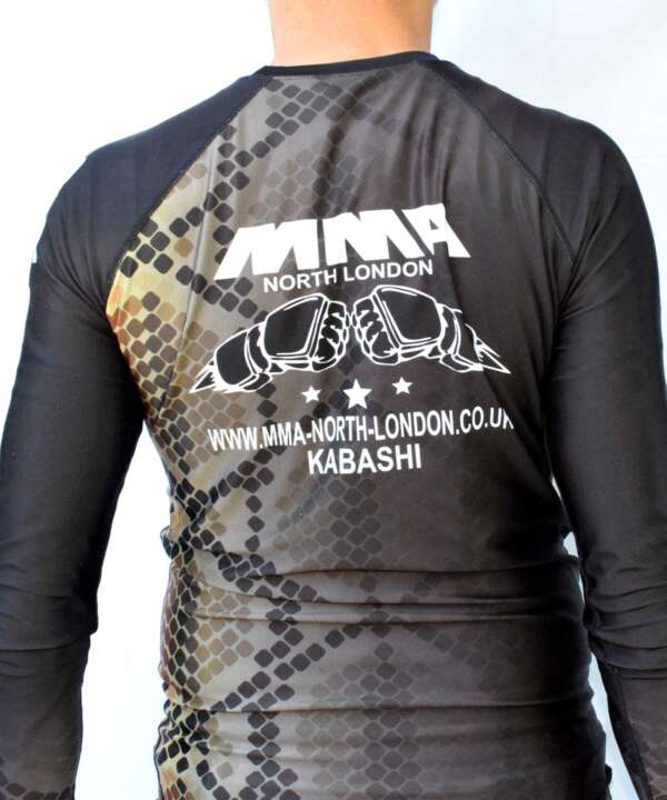 Black Snakeskin Training Top