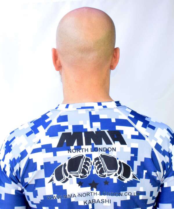 Blue & White Training Top