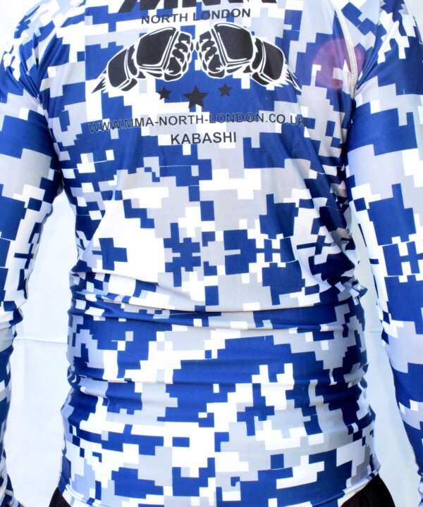 Blue & White Training Top